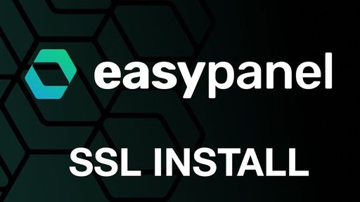 Easypanel SSL/TLS Installation Guide Video