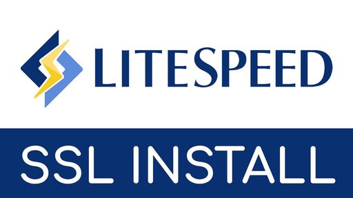 LiteSpeed SSL/TLS Certificate Install Video