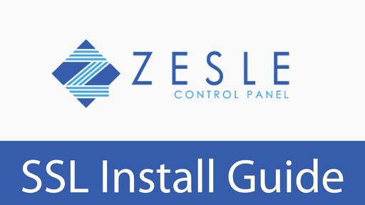 ZesleCP SSL Install and Configuration Video