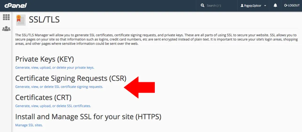 install certificate on cpanel